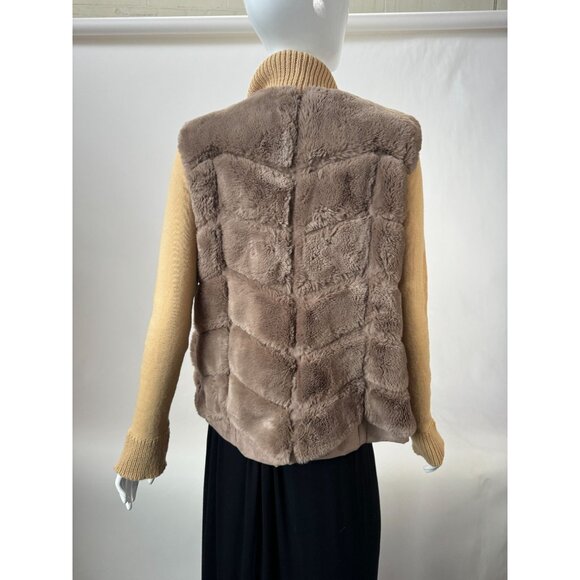 Love Token Faux Fur Vest L Soft Polyester Lining - Picture 5 of 16